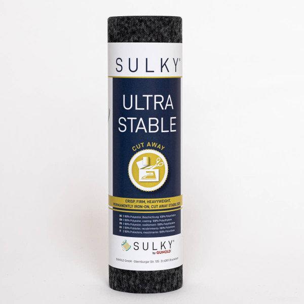 SULKY ULTRA STABLE schwarz, 25 cm x 5m